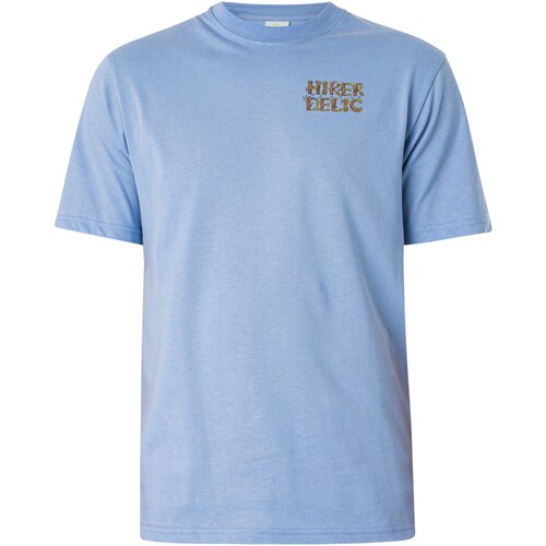 textil Hombre Camisetas manga corta Hikerdelic Camiseta Tronco Azul