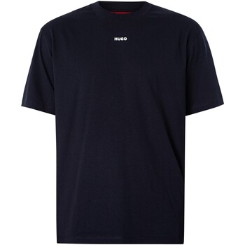 textil Hombre Camisetas manga corta BOSS Camiseta Con Logo De Dapolino Azul