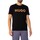 textil Hombre Camisetas manga corta BOSS Camiseta Gráfica Dulivio U242 Negro
