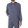 textil Hombre Pijama BOSS Sudadera Con Capucha Lounge Linked Azul