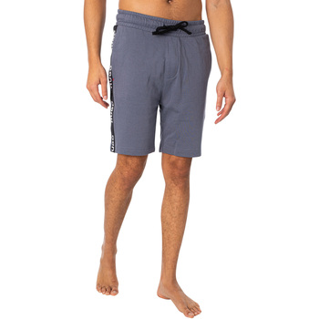 textil Hombre Pijama BOSS Shorts Deportivos Lounge Deportivos Con Logo Azul