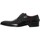 Zapatos Hombre Richelieu Jeffery-West Zapatos Brogue De Piel Pulida Negro