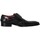 Zapatos Hombre Richelieu Jeffery-West Zapatos Brogue De Piel Pulida Negro