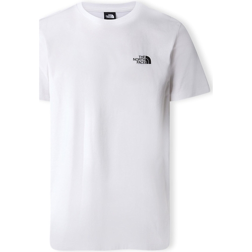textil Hombre Tops y Camisetas The North Face Simple Dome T-Shirt - White Blanco