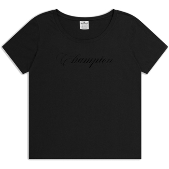 textil Mujer Camisetas manga corta Champion 117145 Negro