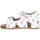 Zapatos Niño Sandalias Naturino C1 0N01 BEA WHITE Blanco