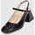 Zapatos Mujer Bailarinas-manoletinas Wonders H-6307 Negro