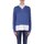 textil Mujer Camisetas manga larga Semicouture Y4SB13 Azul