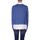 textil Mujer Camisetas manga larga Semicouture Y4SB13 Azul