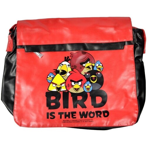 Bolsos Niño Cartable Angry Birds The Bird Is The Word Negro