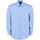 textil Hombre Camisas manga larga Kustom Kit K104 Azul