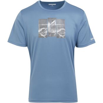 textil Hombre Camisetas manga larga Regatta Fingal VIII Azul