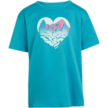 textil Niños Camisetas manga corta Regatta Alvardo VIII Azul