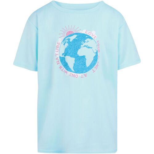 textil Niños Camisetas manga corta Regatta Alvardo VIII Azul