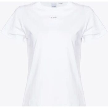 textil Mujer Tops y Camisetas Pinko BASICO 100373 A1N8-Z04 Blanco
