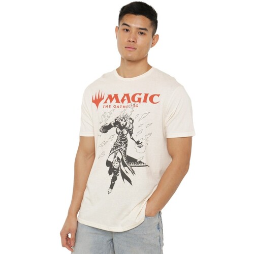 textil Hombre Camisetas manga larga Magic The Gathering TV2884 Beige
