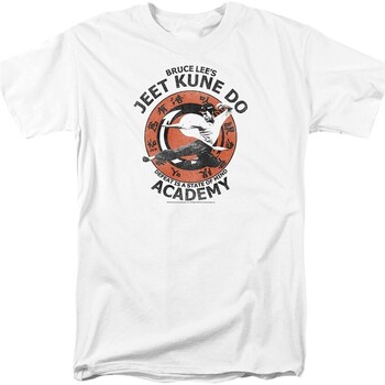 textil Hombre Camisetas manga larga Bruce Lee Academy Blanco