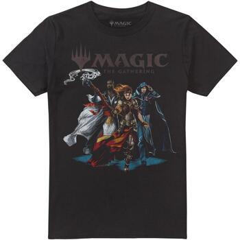 textil Hombre Camisetas manga larga Magic The Gathering Supergroup Negro