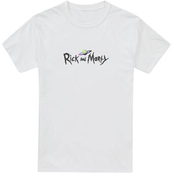 textil Hombre Camisetas manga larga Rick And Morty TV2930 Blanco
