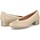 Zapatos Mujer Zapatos de tacón Pitillos 5710 Beige