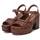 Zapatos Mujer Sandalias Carmela 16163703 Marrón