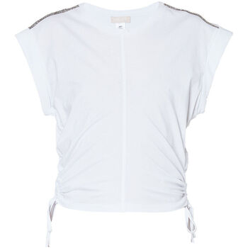 textil Mujer Tops y Camisetas Liu Jo Camiseta con strass Blanco