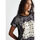 textil Mujer Tops y Camisetas Liu Jo Camiseta con estampado de bandana Negro