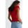 textil Mujer Tops y Camisetas Liu Jo Camiseta con volantes Rojo