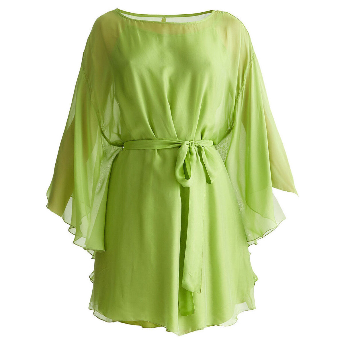 textil Mujer Tops / Blusas Liu Jo Blusa en mezcla de seda Verde