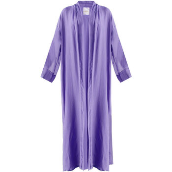 textil Mujer Vestidos Liu Jo Caftán en mezcla de seda Violeta