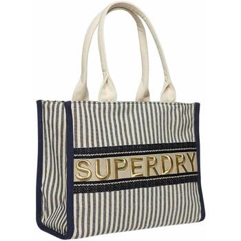 Superdry Luxe Tote Bag Blanco
