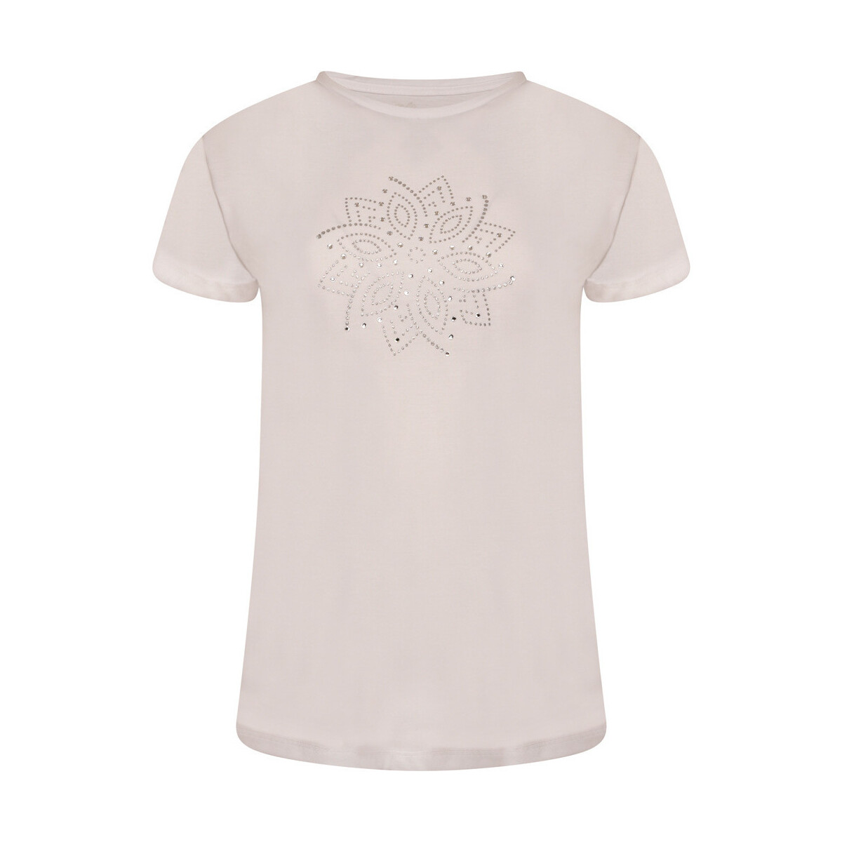 textil Mujer Camisetas manga corta Dare2b Crystallize Grphic Blanco