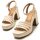 Zapatos Mujer Sandalias MTNG BRITT Beige