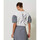 textil Mujer Vaqueros ¾ & 7/8 Twin Set T-SHIRT REGULAR CON MANICHE VICHY Art. 241AT2064 
