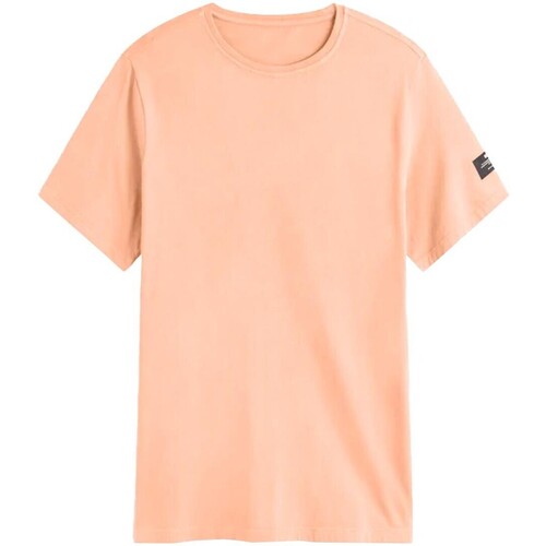 textil Hombre Camisetas manga corta Ecoalf - Camiseta Vent Naranja