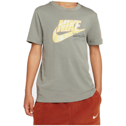 textil Niño Camisetas manga corta Nike 86L823 Gris