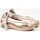Zapatos Mujer Derbie & Richelieu Fabiolas Alpargatas  Lara M125500 Stone Marrón