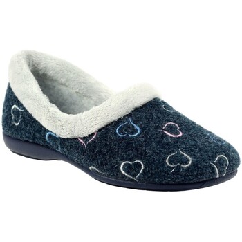 Zapatos Mujer Pantuflas Lunar GS658 Azul