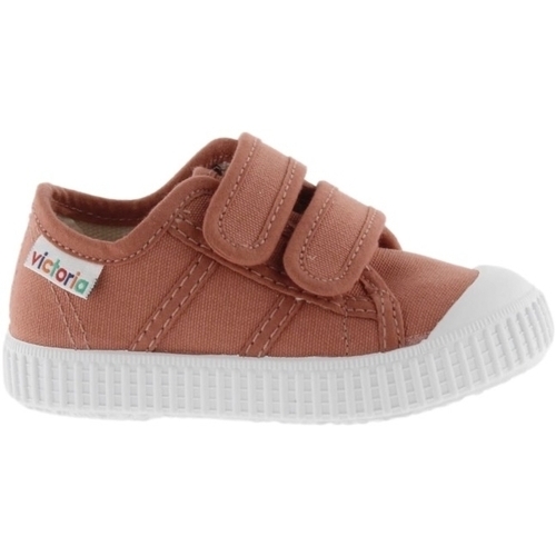Zapatos Niños Deportivas Moda Victoria Baby Sneackers 36606 - Teja Rojo