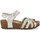 Zapatos Mujer Sandalias Interbios 5338 Blanco