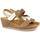 Zapatos Mujer Sandalias Interbios 5635 Oro