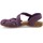 Zapatos Mujer Sandalias Interbios 4456 Violeta