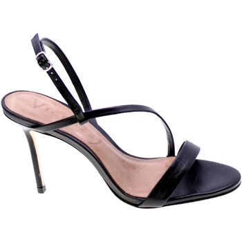 Zapatos Mujer Sandalias Vicenza Sandalo Donna Nero 1959008 Negro