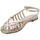 Zapatos Mujer Sandalias Miss Unique Sandalo Donna Oro 1825a Oro