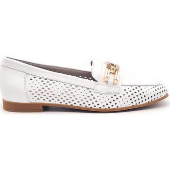 Zapatos Mujer Mocasín Pitillos 5644 Blanco