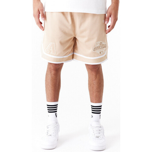 textil Hombre Shorts / Bermudas New-Era World series mesh shorts aridia Beige