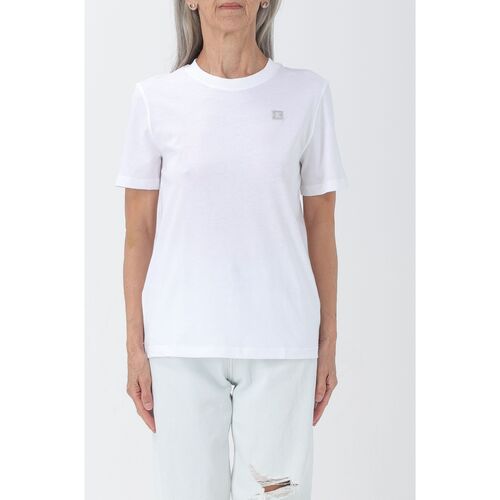 textil Mujer Tops y Camisetas Calvin Klein Jeans J20J223226 YAF Blanco