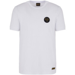 textil Hombre Camisetas manga corta Emporio Armani EA7 3DPT31-PJRGZ Blanco