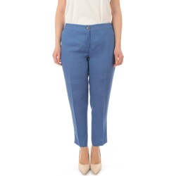 textil Mujer Pantalones con 5 bolsillos Persona By Marina Rinaldi 24131310326 Azul