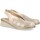 Zapatos Mujer Sandalias Pitillos 5743 Oro